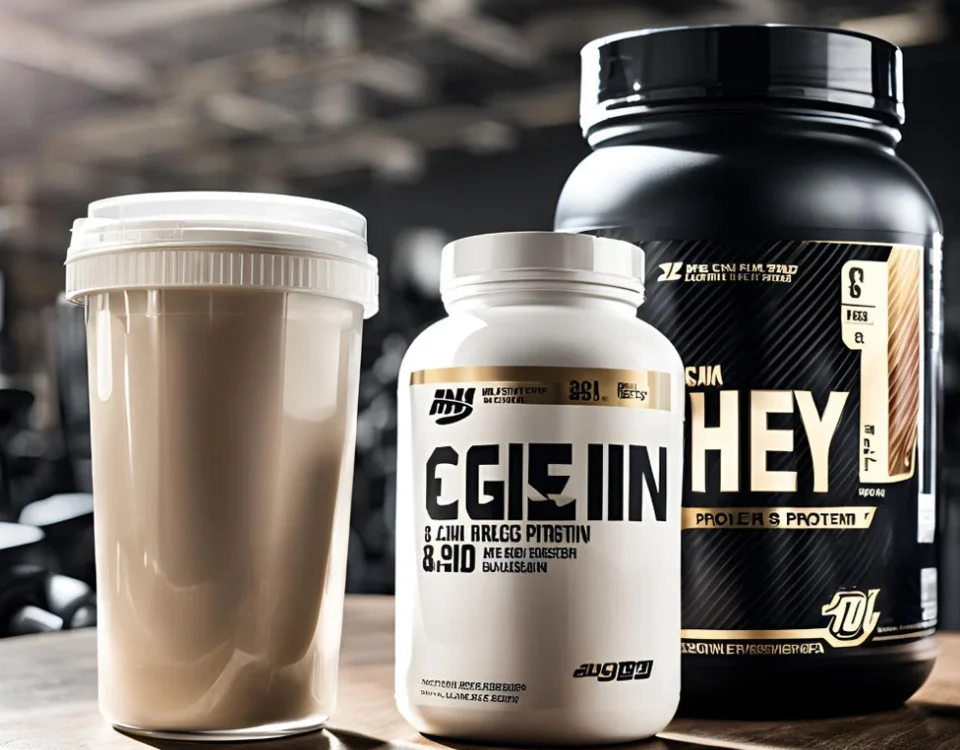 The Difference Between Casein and Whey Proteins